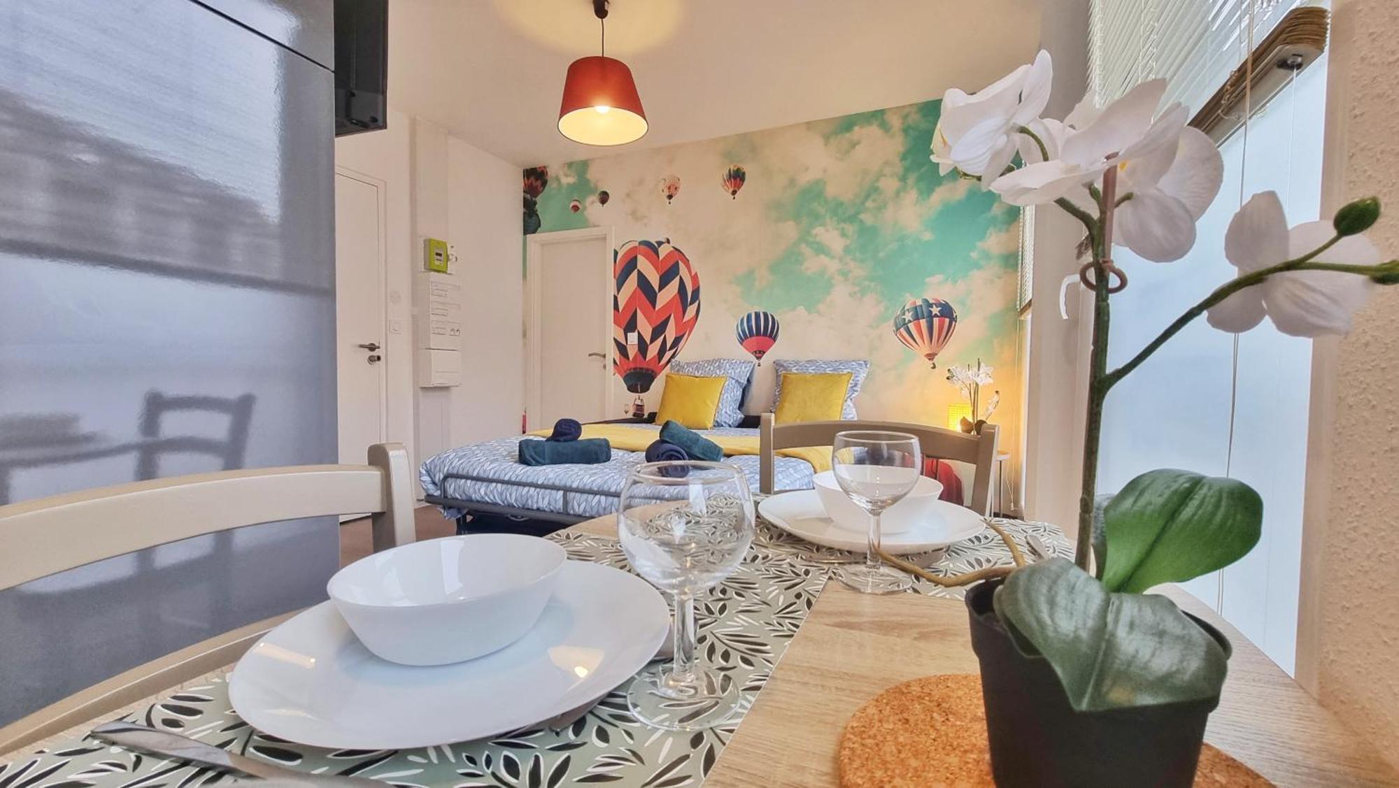 La Residence Evasion 2 - Original - Gare - Wifi - Relax Bnb 뮐루즈 객실 사진